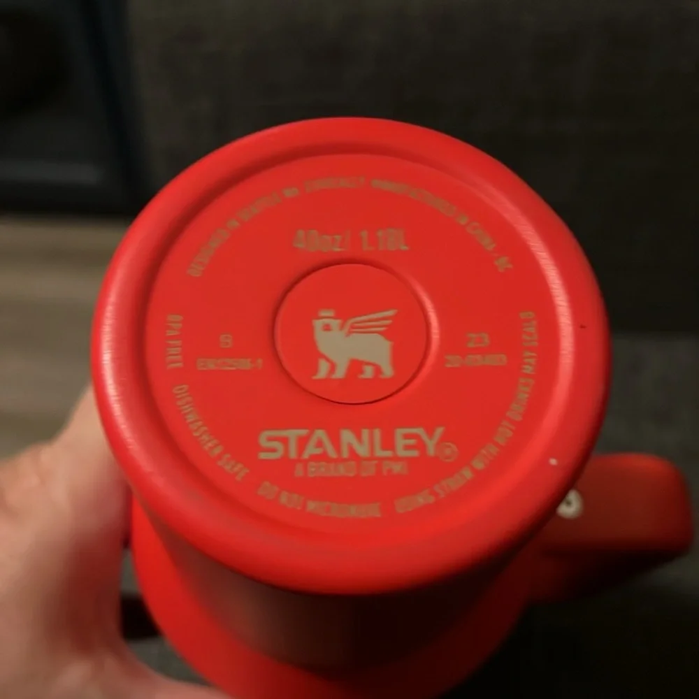 Stanley Red Insulated Tumbler with Straw - Picture 3 of 3
